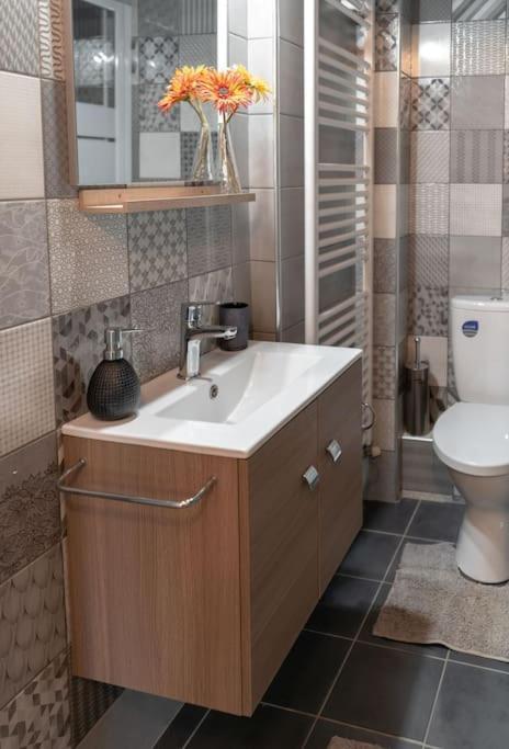 Elenis Cozy Apartment Larissa Bagian luar foto